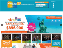 Tablet Screenshot of clubvivamos.com